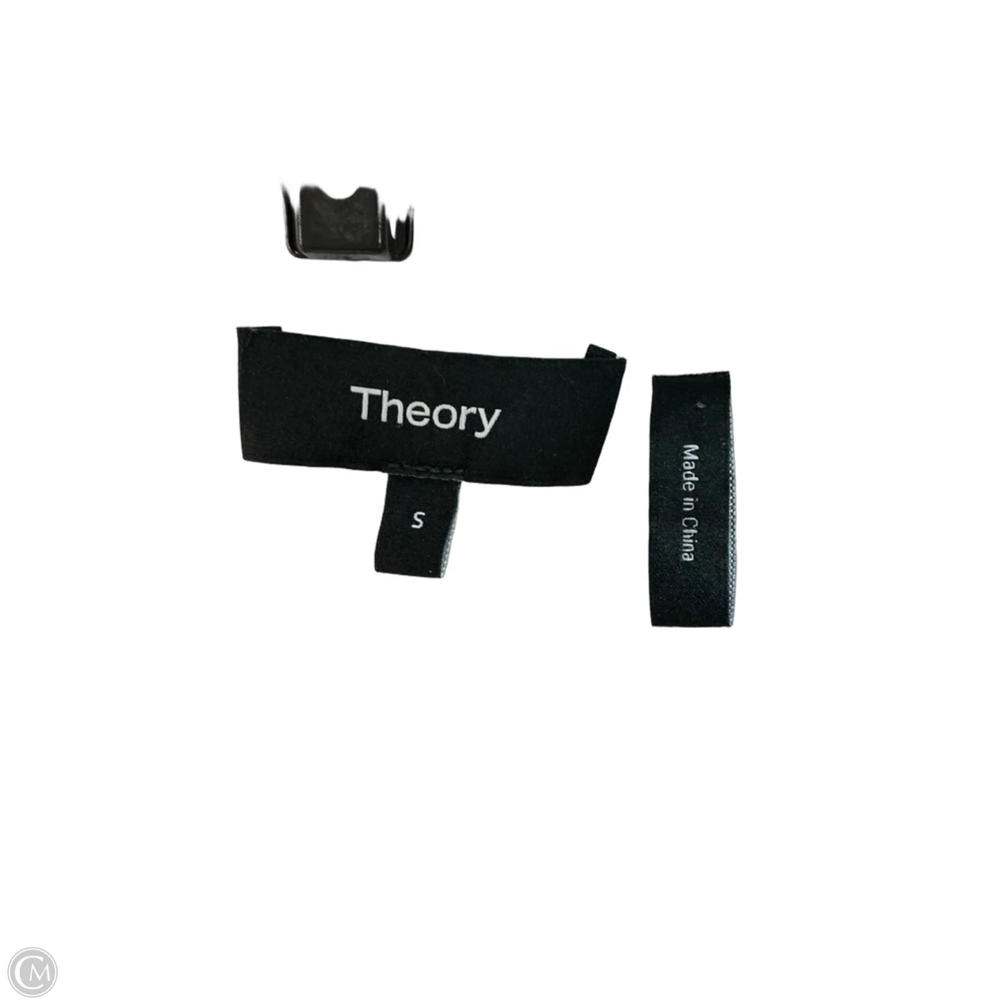 Top Long Sleeve By Theory In White, Size: S