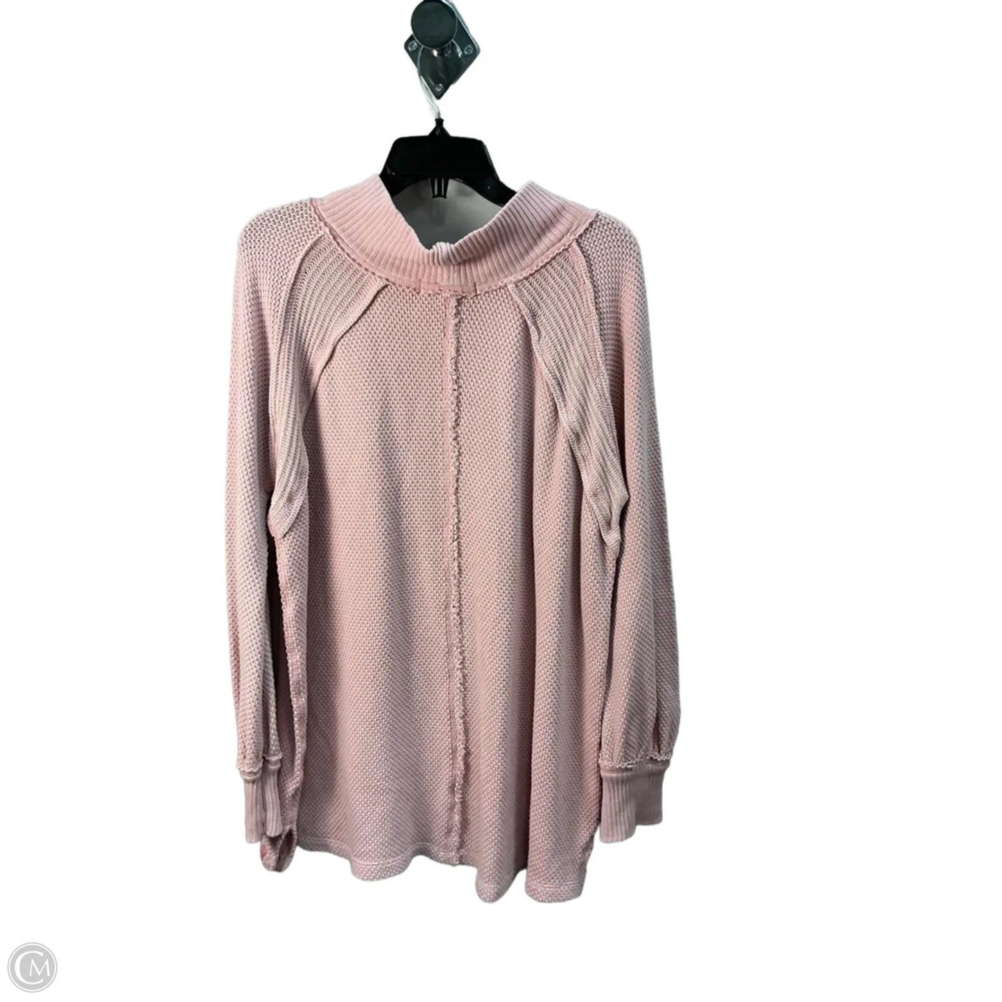 Tunic Long Sleeve By We The Free In Pink, Size: S