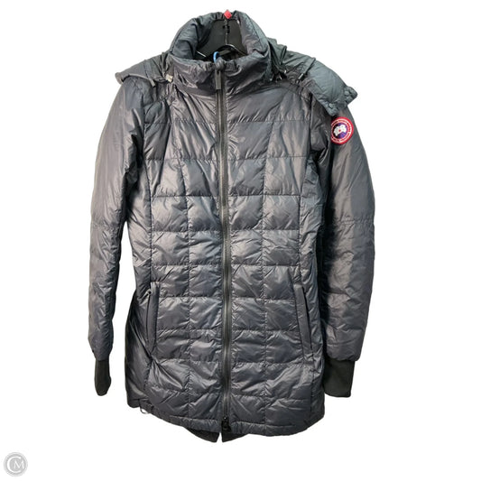 Coat Luxury Designer By Canada Goose In Black, Size: S