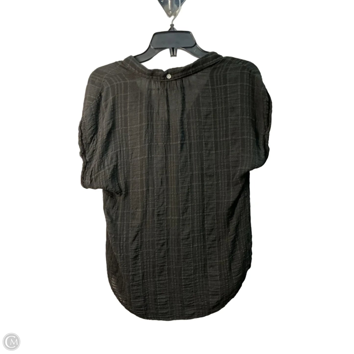 Top Short Sleeve By Cloth & Stone In Black, Size: Xs