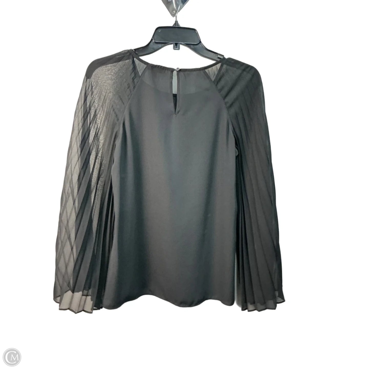 Top Long Sleeve Designer By Halston In Black, Size: Xs