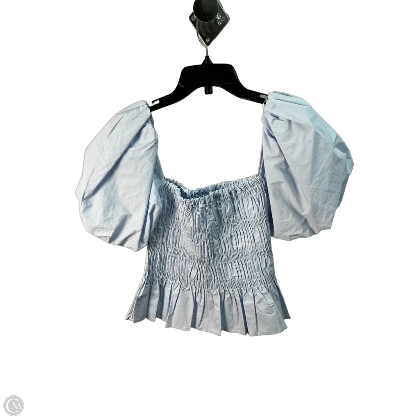 Top Short Sleeve By Astr In Blue, Size: S