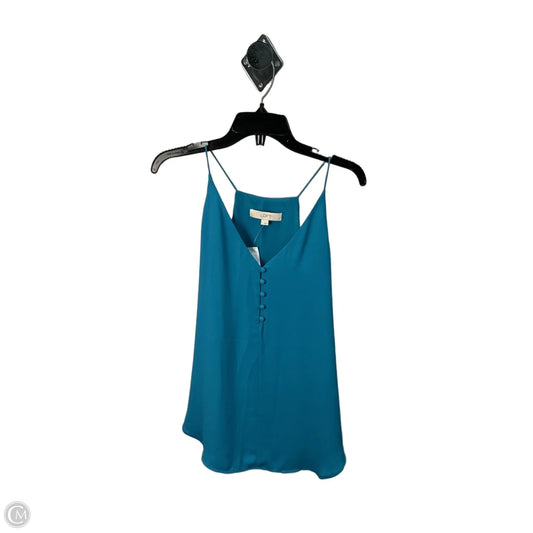 Top Sleeveless By Loft In Blue, Size: S