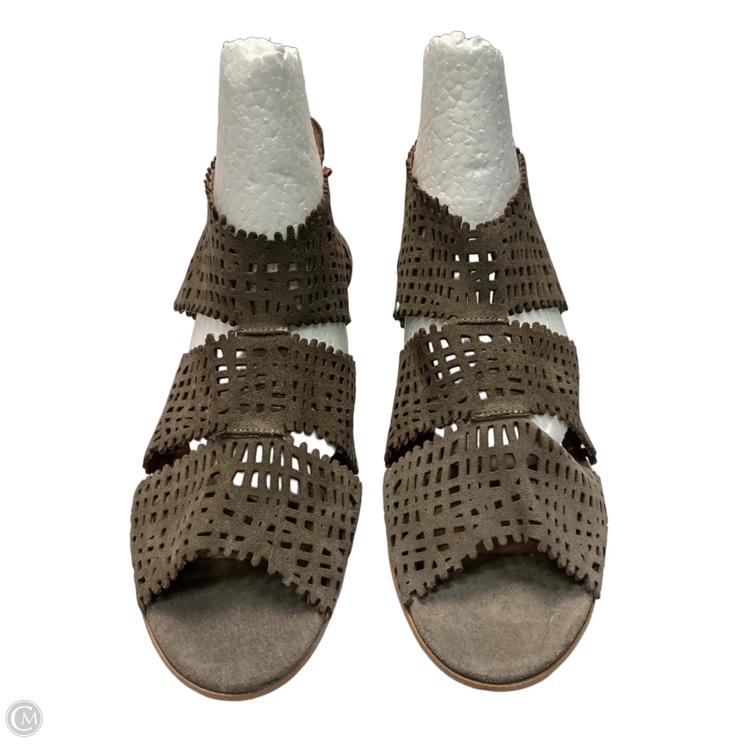 Sandals Flats By Nordstrom In Taupe, Size: 9