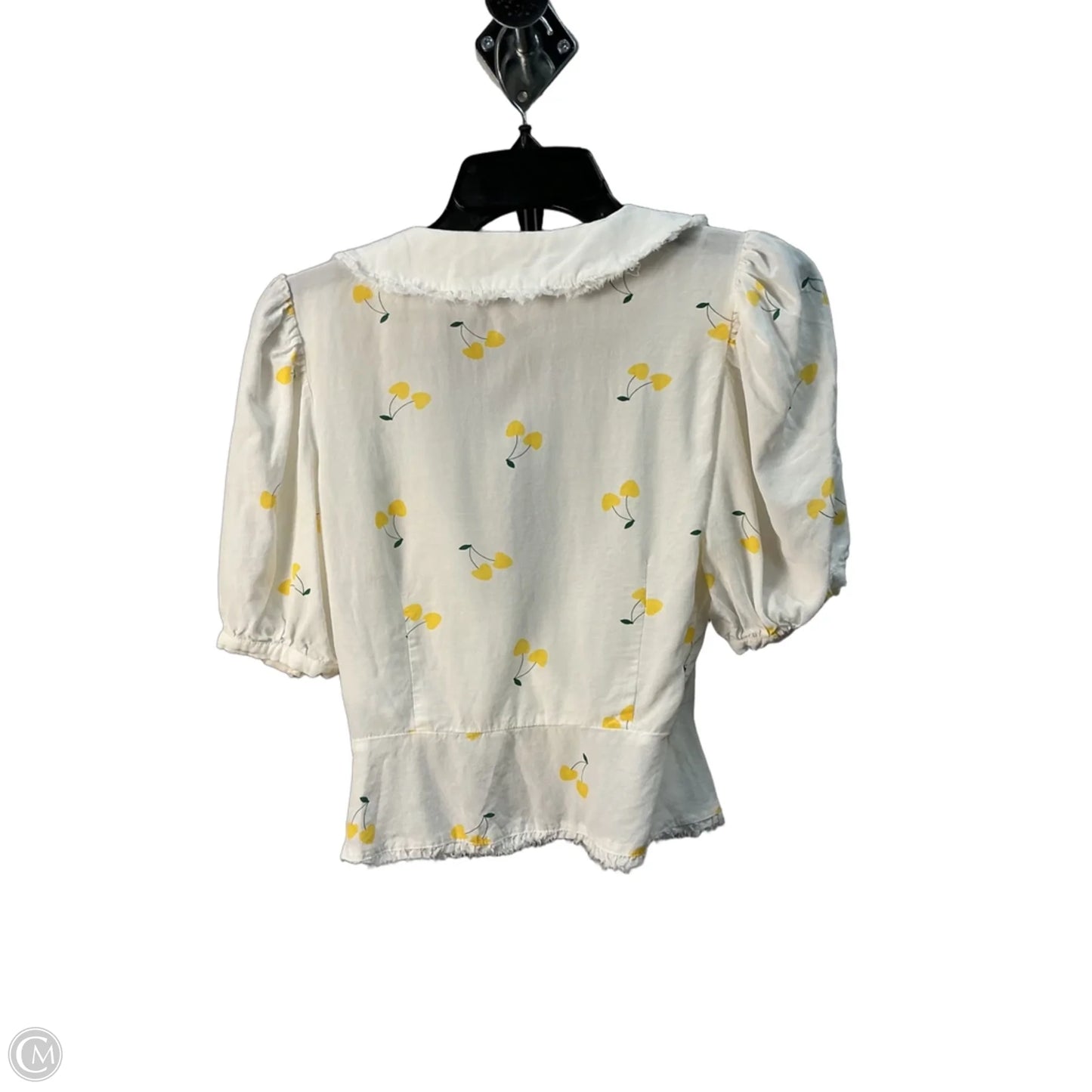 Top Short Sleeve By For Love & Lemons In White, Size: S