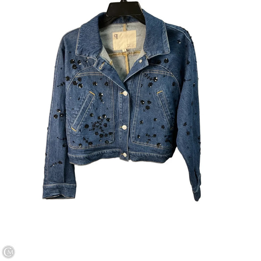 Jacket Denim By Pilcro In Blue Denim, Size: Xs