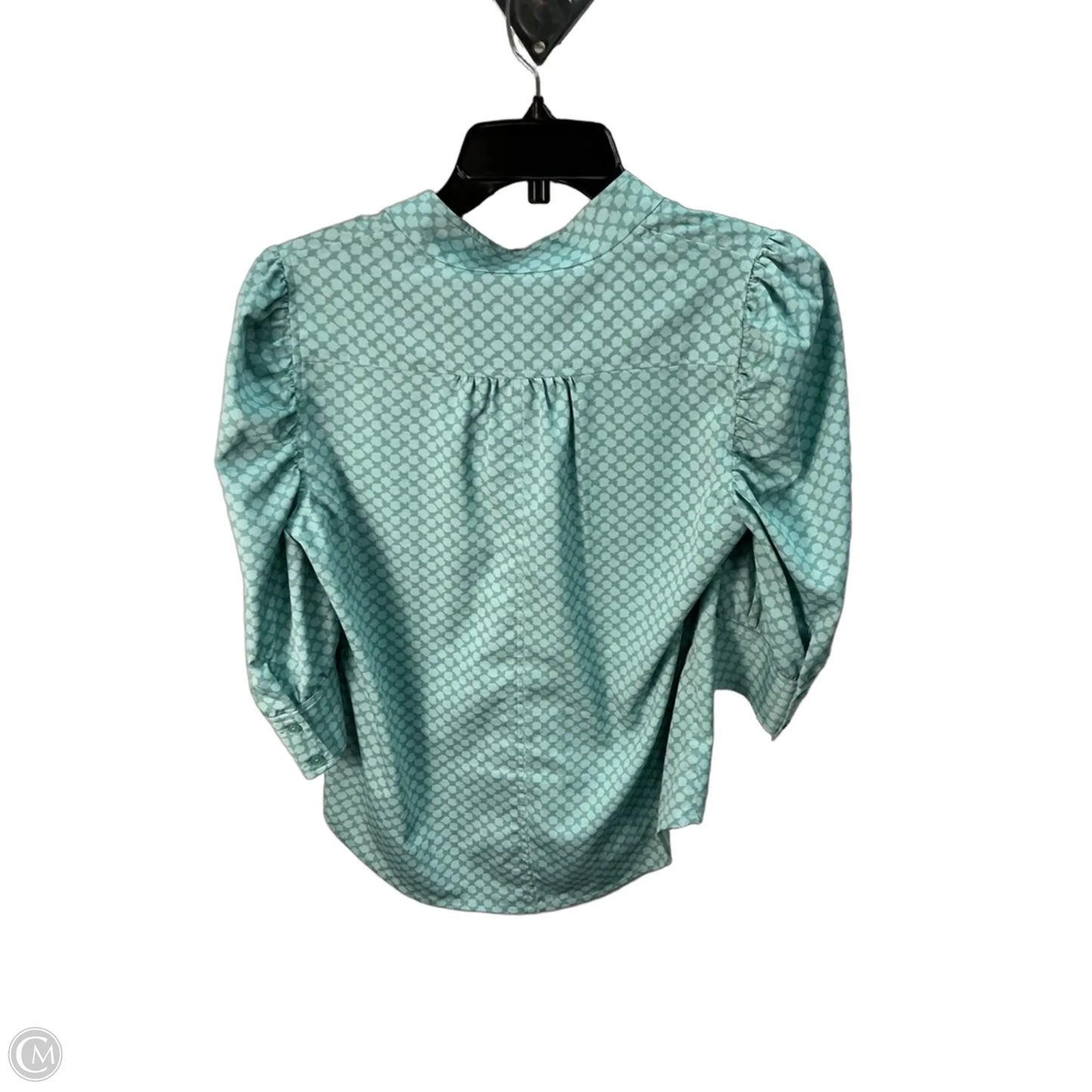 Top Short Sleeve By White House Black Market In Green, Size: Xs