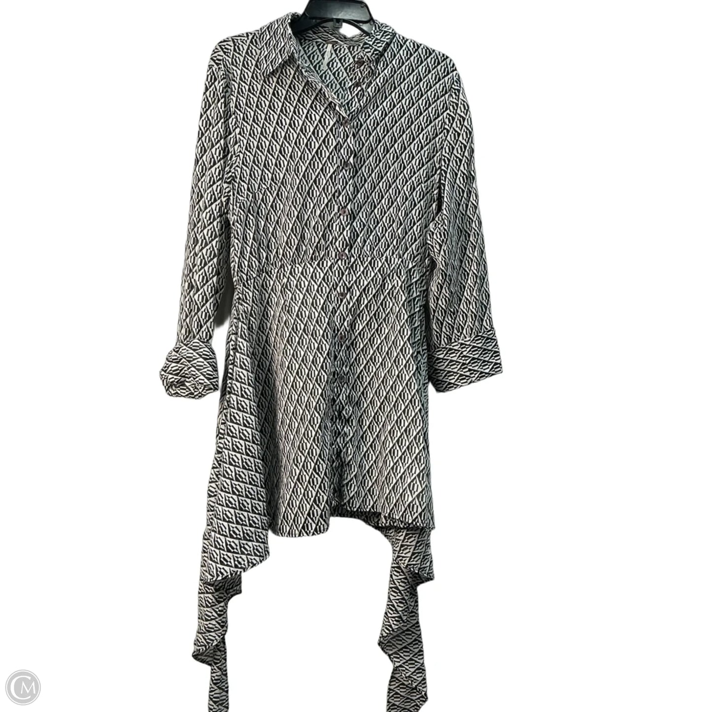 Dress Casual Short By Free People In Black & White, Size: S
