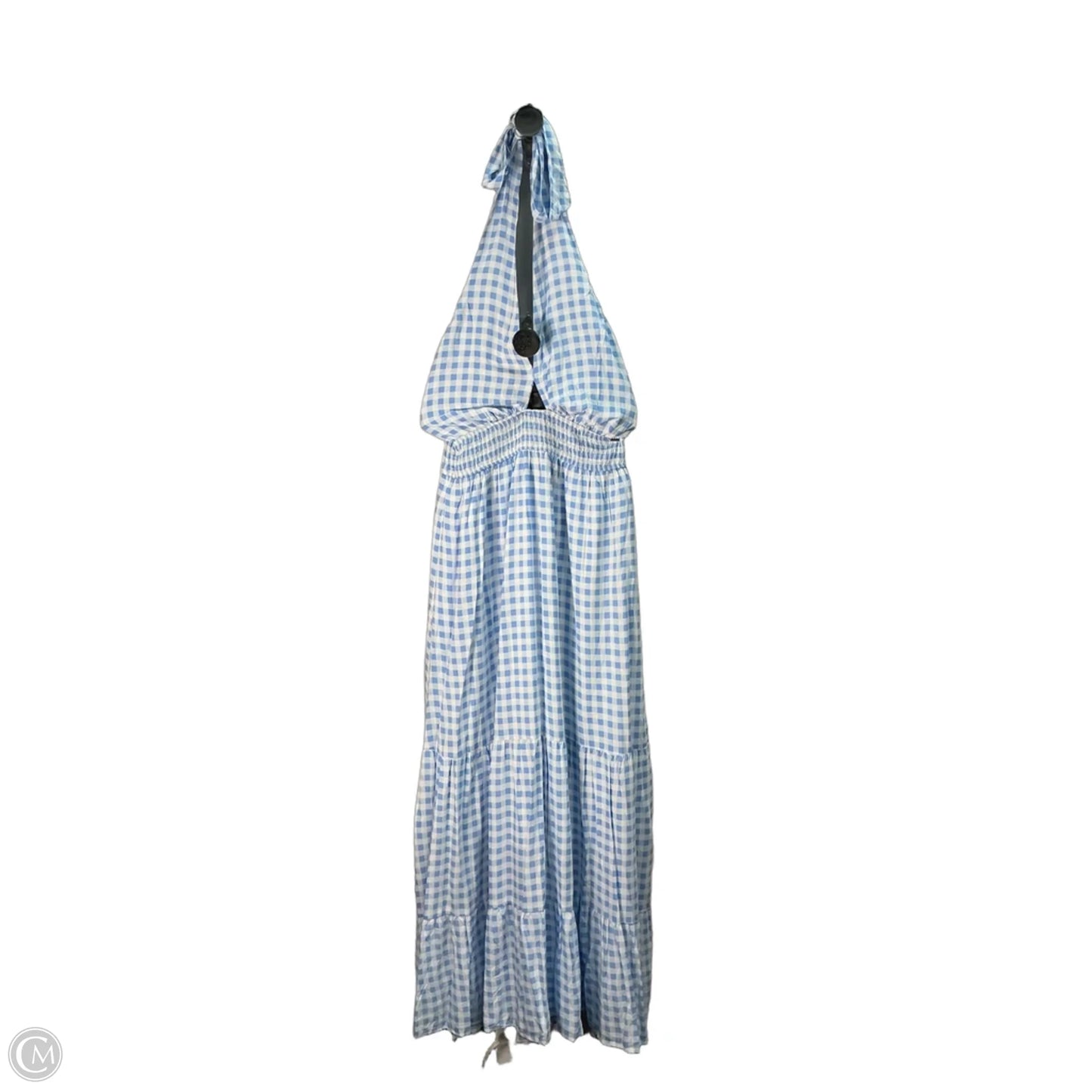 Dress Casual Maxi By Zesica In Blue & White, Size: M