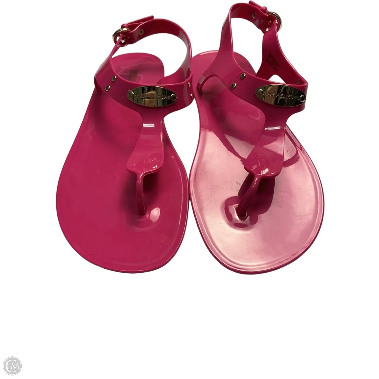 Sandals Flats By Michael By Michael Kors In Pink, Size: 9