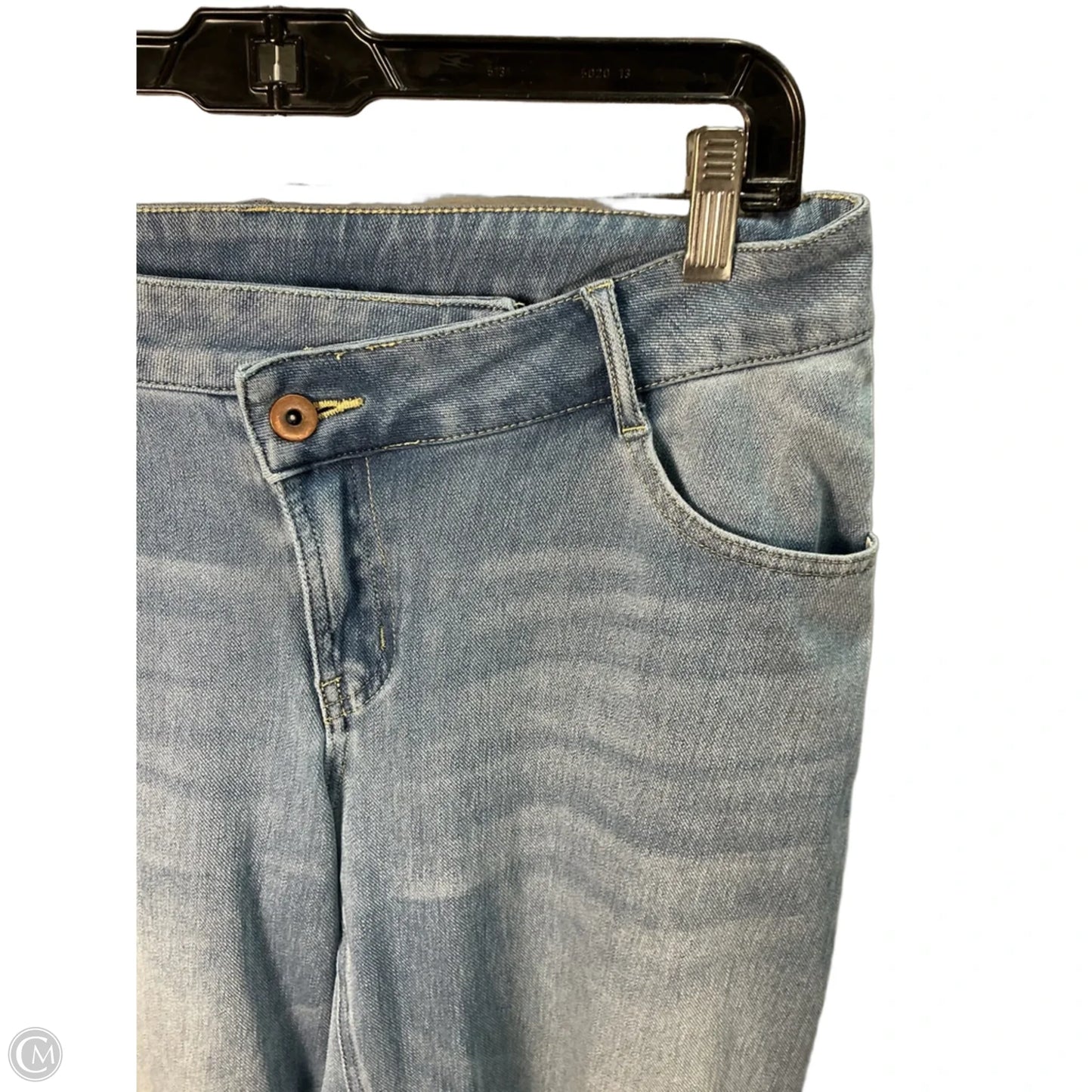 Jeans Wide Leg By Halara In Blue Denim, Size: 8