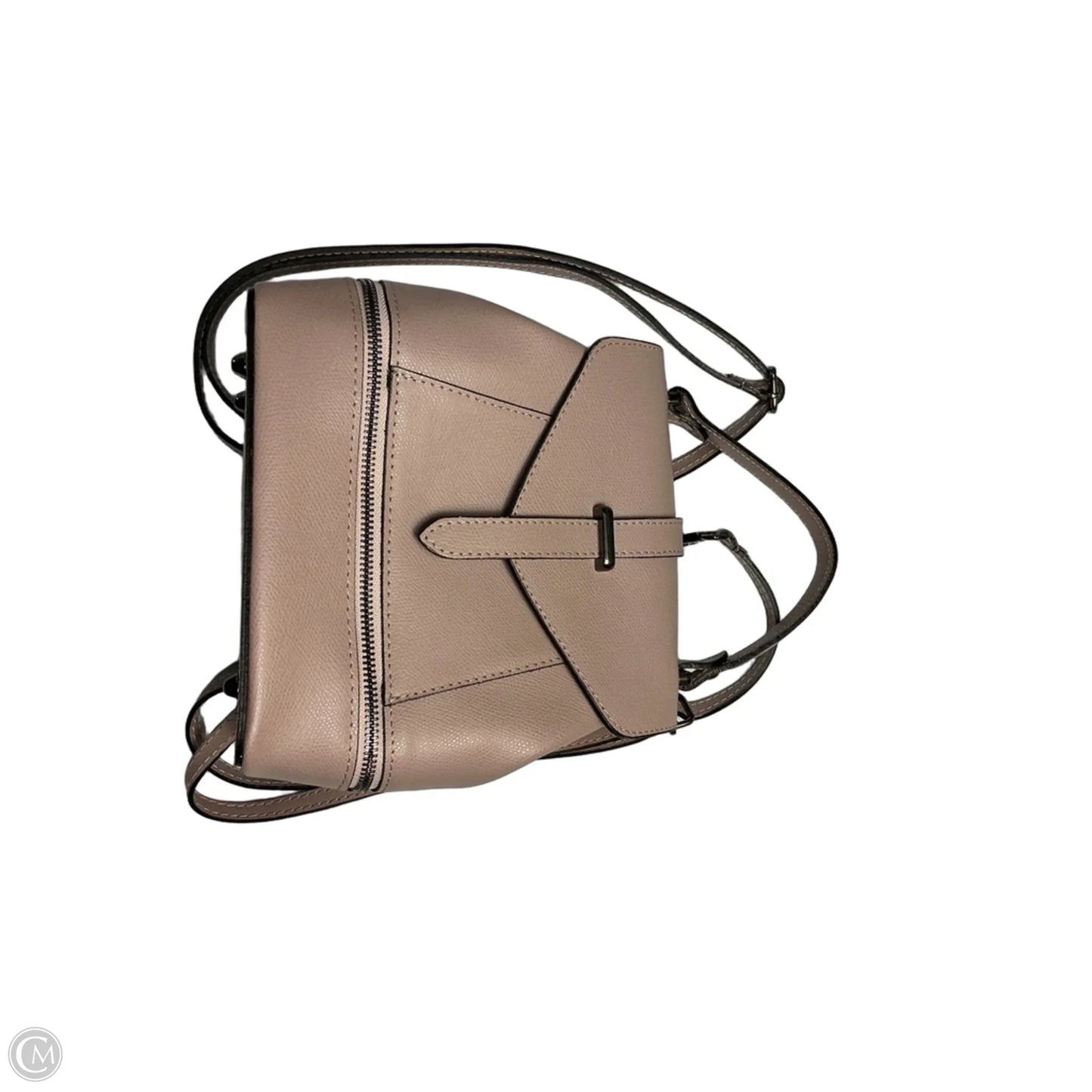 Backpack Leather By Clothes Mentor, Size: Medium
