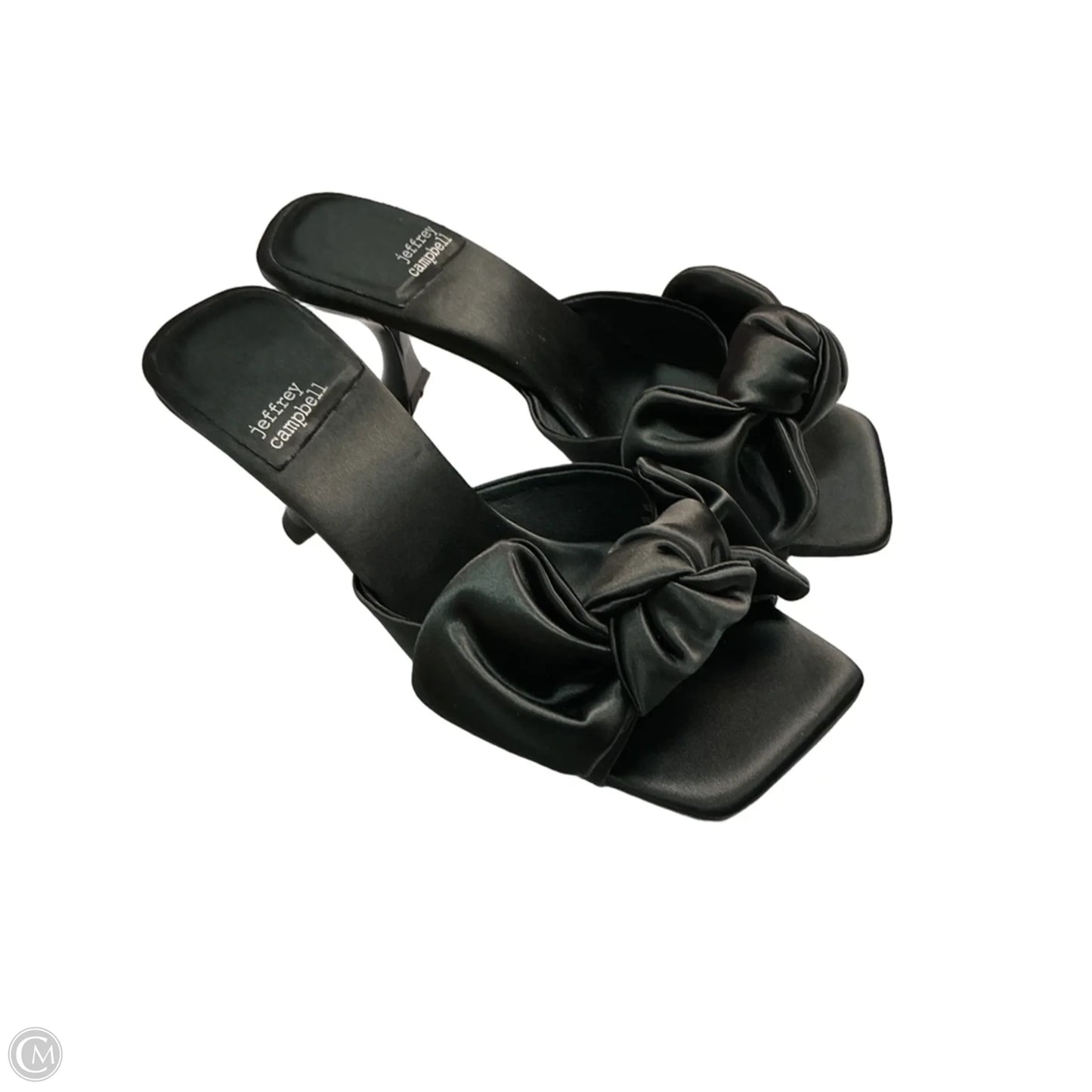 Sandals Heels Kitten By Jeffrey Campbell In Black, Size: 6.5