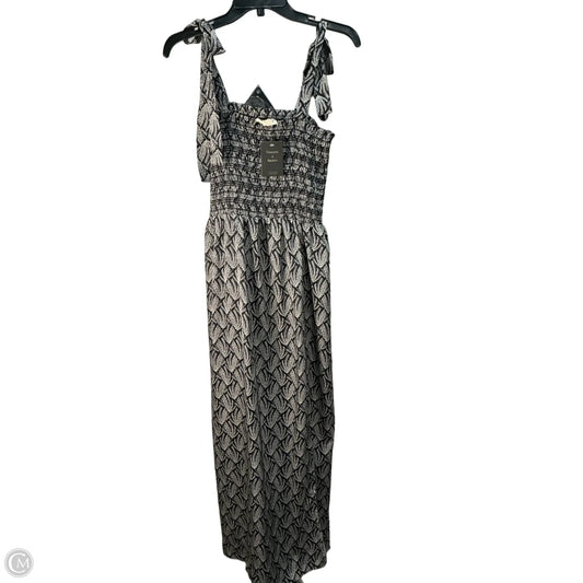 Dress Casual Maxi By Ee Some In Black & Cream, Size: M
