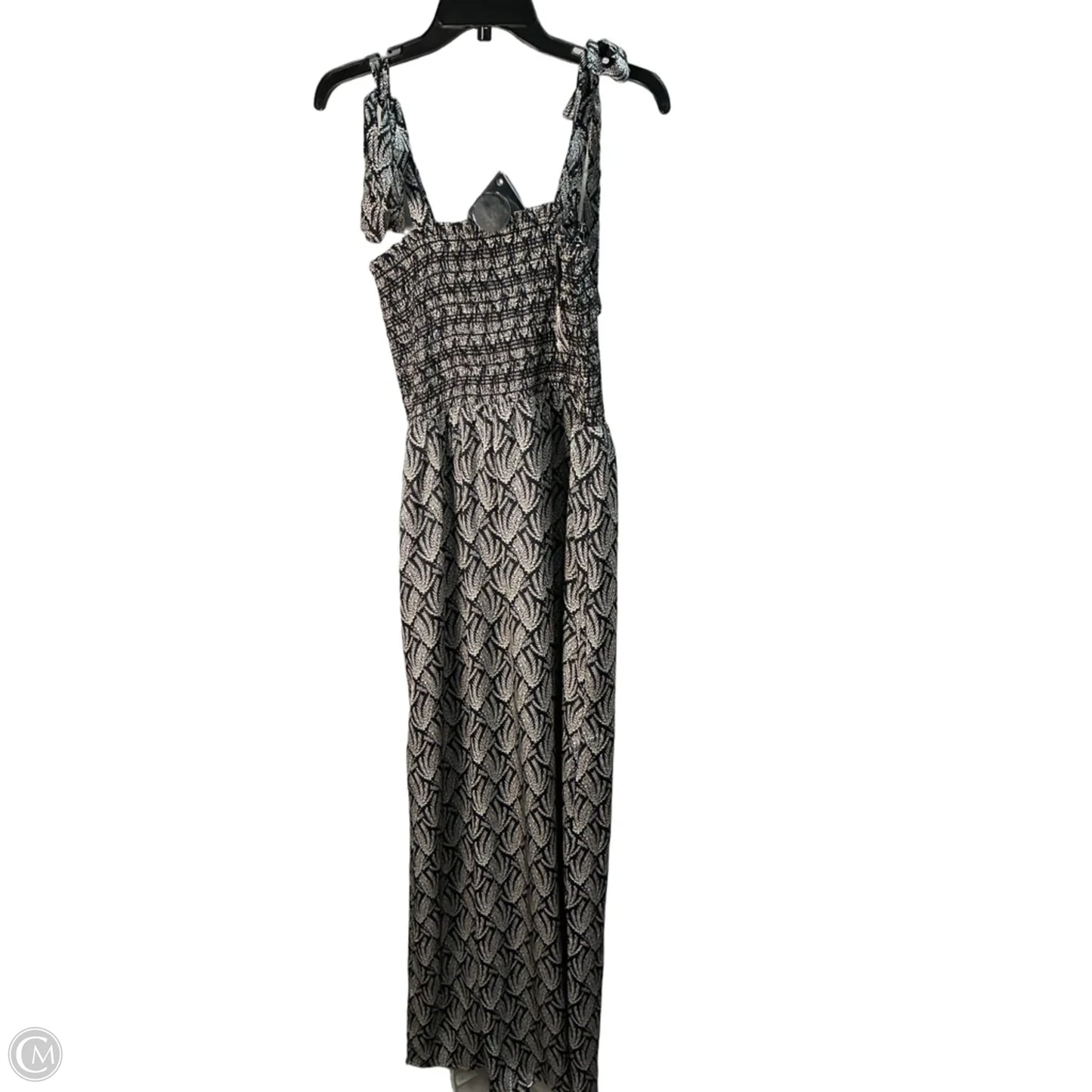 Dress Casual Maxi By Ee Some In Black & Cream, Size: M