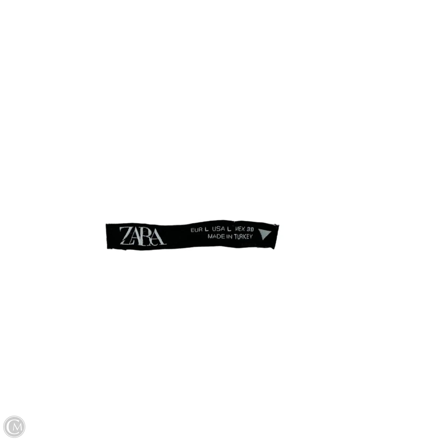 Dress Casual Midi By Zara In White, Size: L