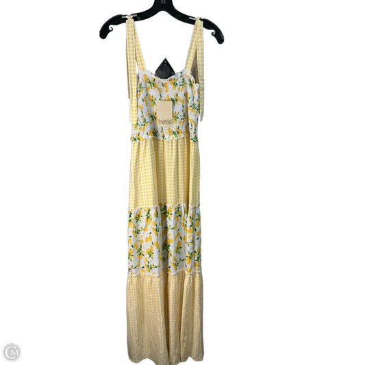 Dress Casual Maxi By Bebop In Yellow, Size: S