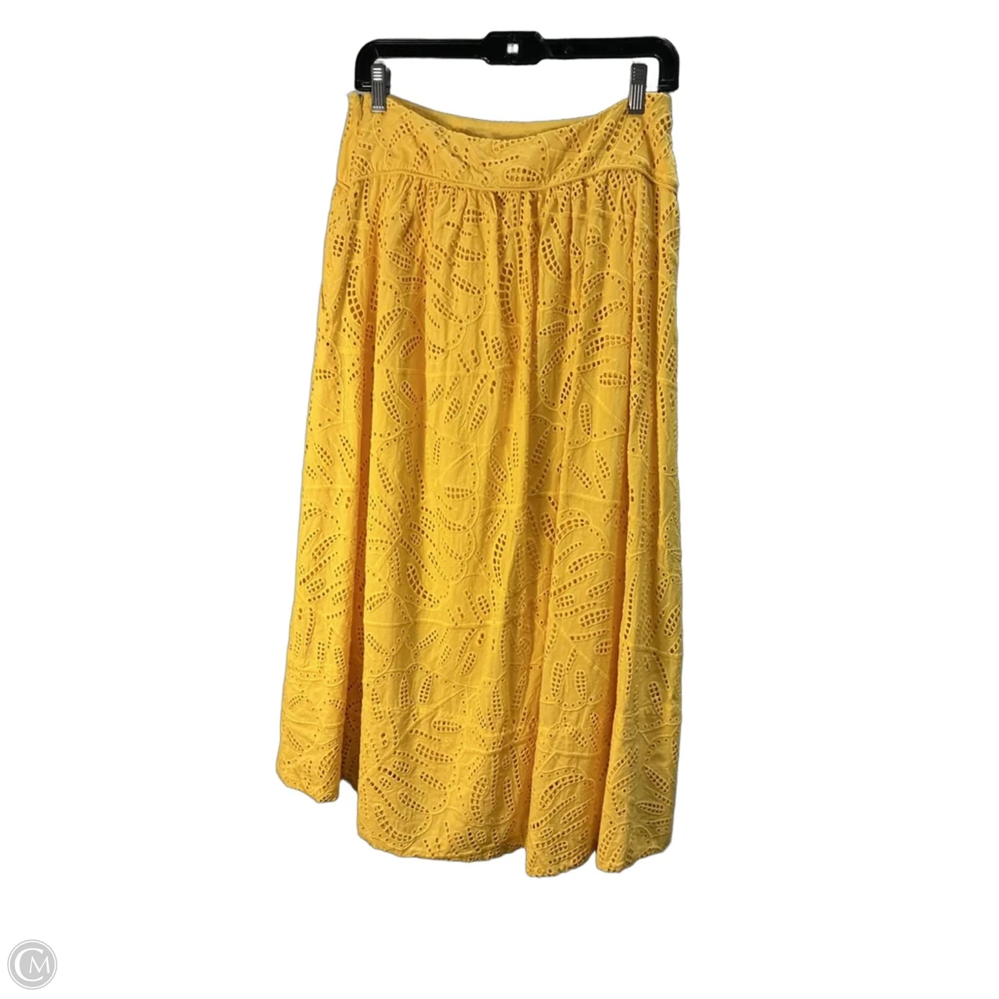 Skirt Maxi By Farm Rio In Yellow, Size: M