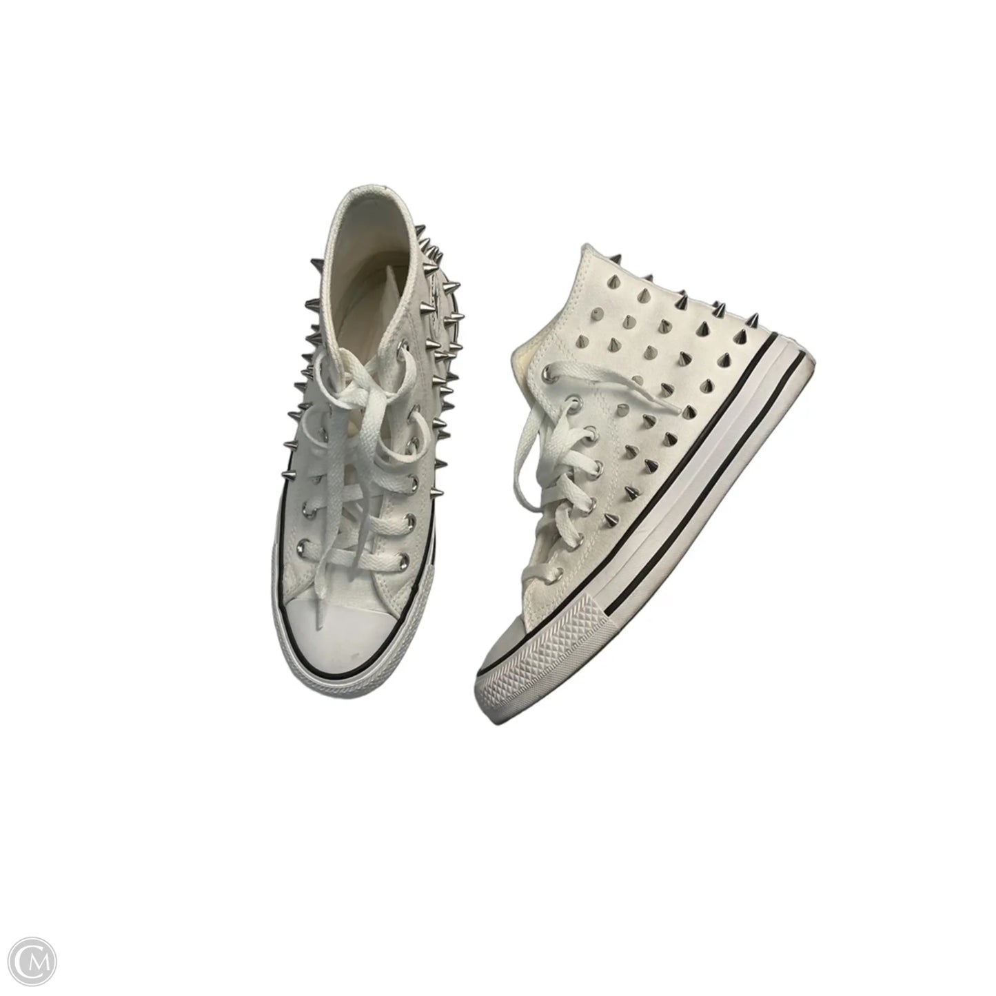 Shoes Athletic By Converse In White, Size: 6