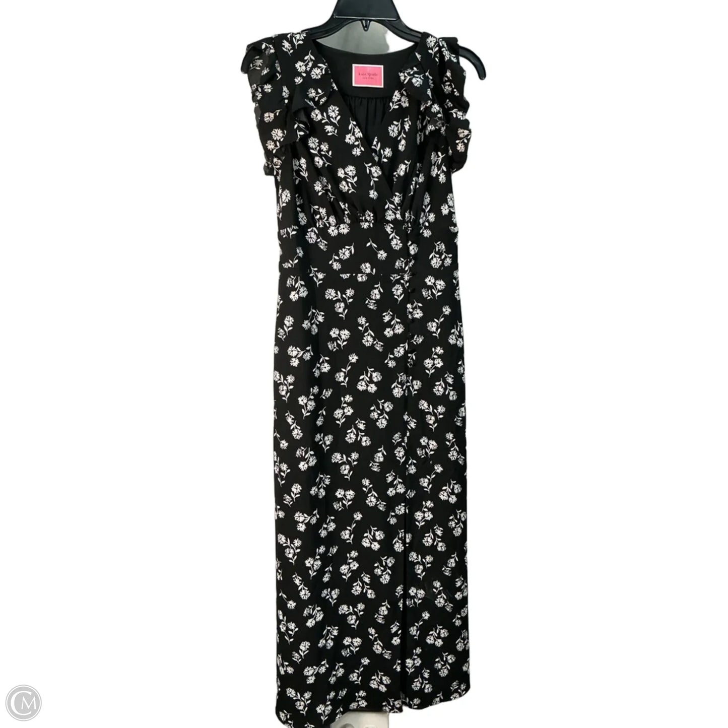 Dress Designer By Kate Spade In Black & White, Size: S