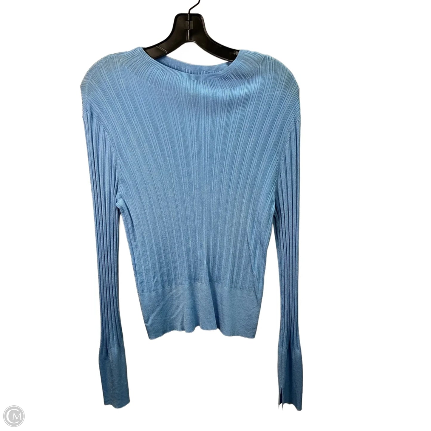 Top Long Sleeve By Rag And Bone In Blue, Size: L