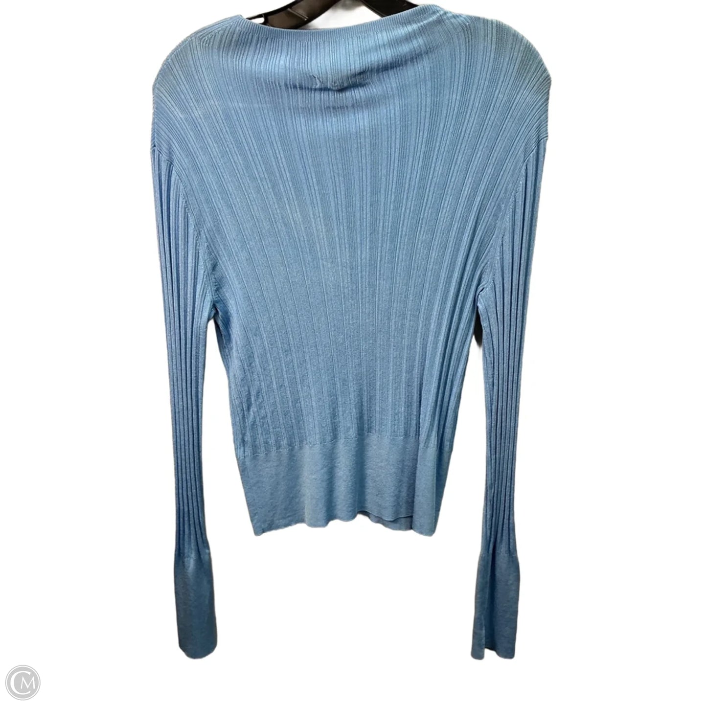 Top Long Sleeve By Rag And Bone In Blue, Size: L