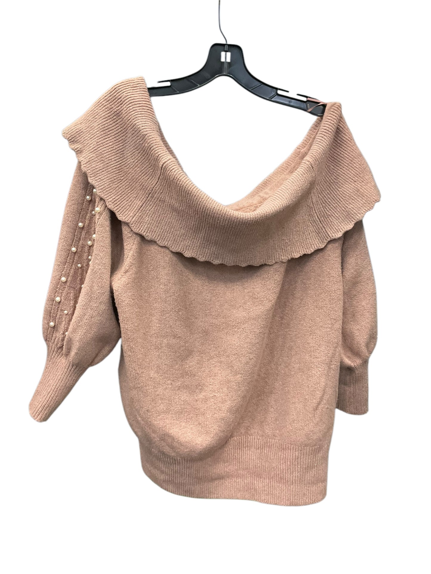 Sweater By Clothes Mentor In Mauve, Size: 18