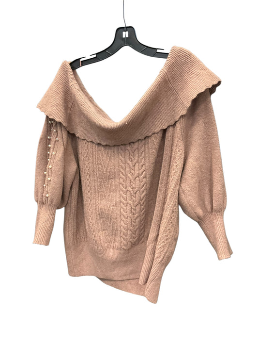 Sweater By Clothes Mentor In Mauve, Size: 18