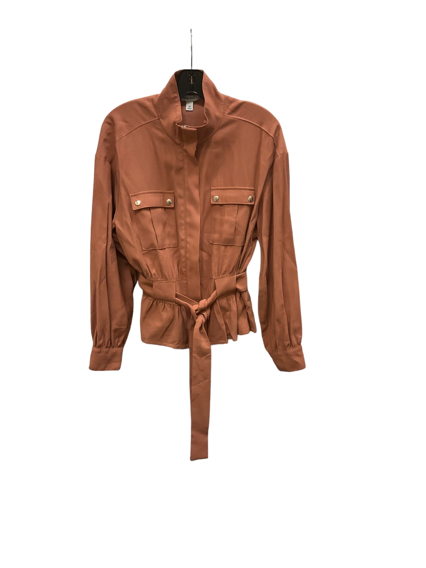 Jacket Other By Nine West In Brown, Size: M