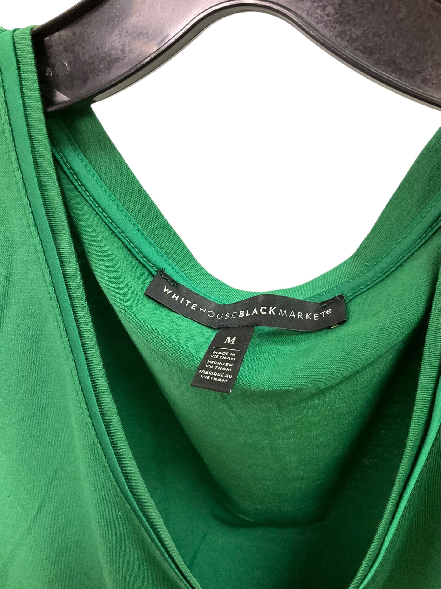 Top Sleeveless By White House Black Market In Green, Size: M