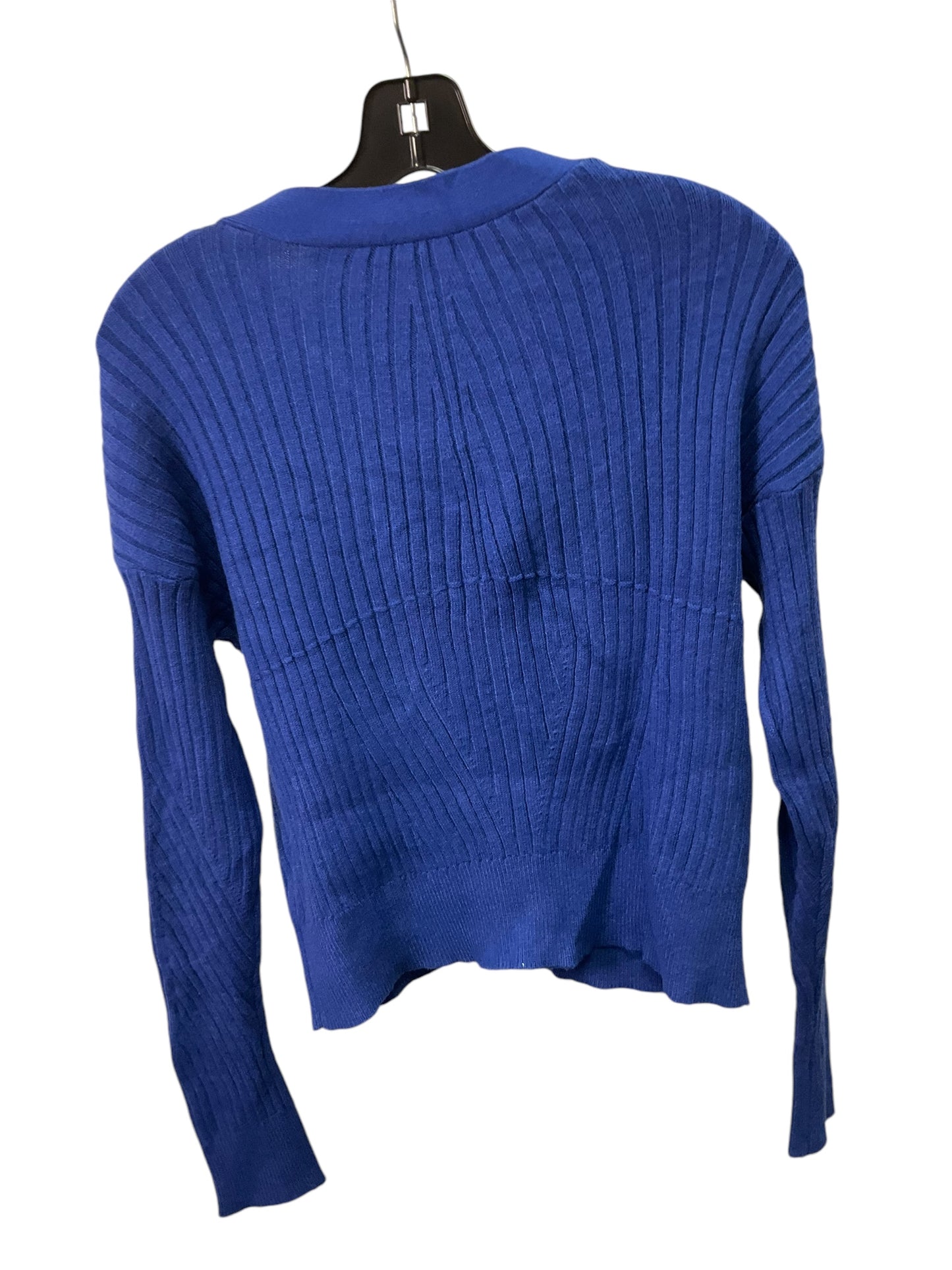 Cardigan By Cyrus Knits In Royal Blue, Size: Xs