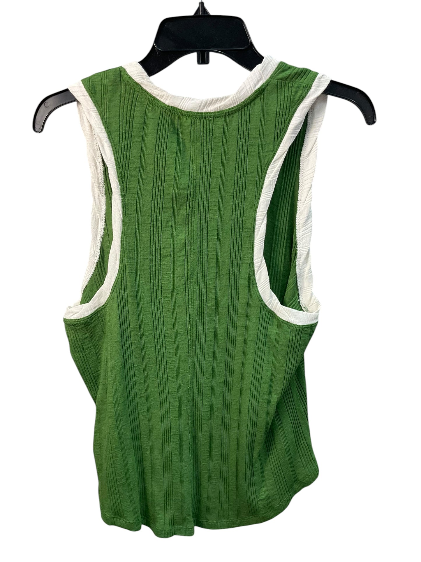 Top Sleeveless By Pilcro In Green, Size: Xl