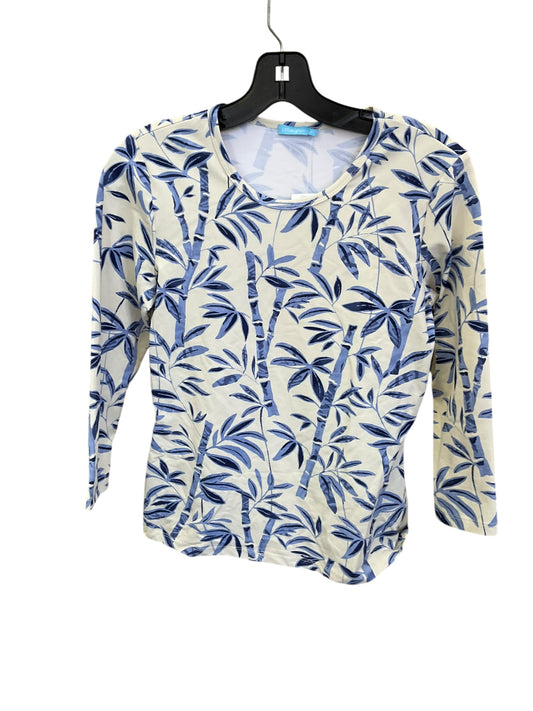 Top Long Sleeve By J Mclaughlin In Tropical, Size: Xs