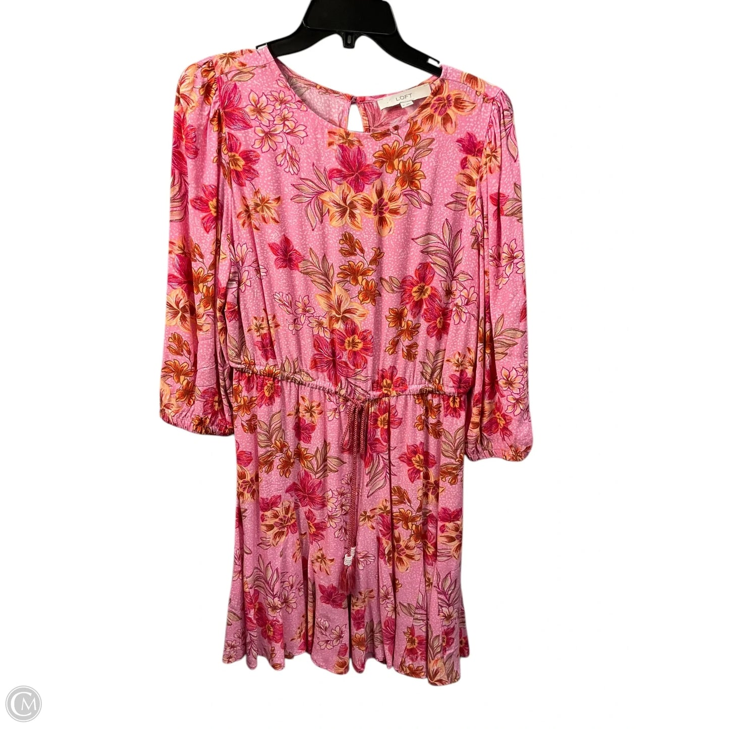 Dress Casual Short By Loft In Pink, Size: M