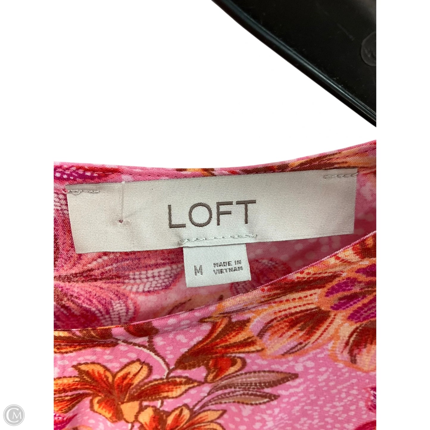 Dress Casual Short By Loft In Pink, Size: M