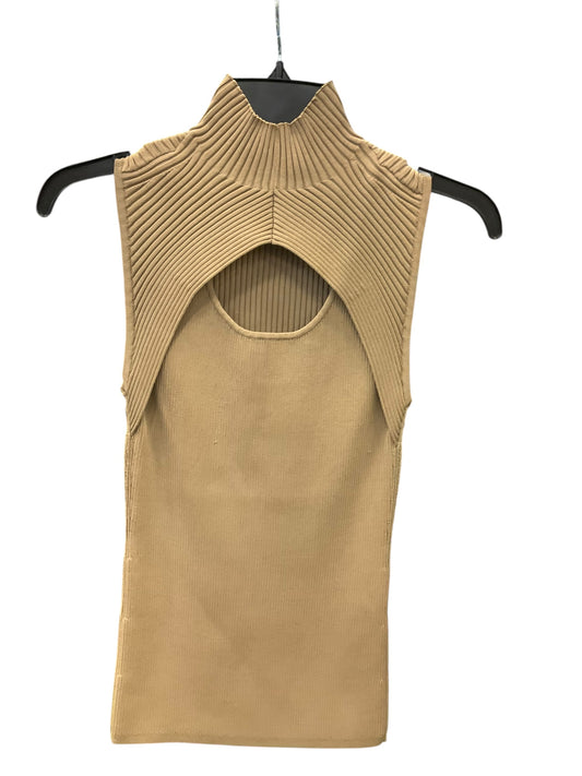 Top Sleeveless By White House Black Market In Brown, Size: M