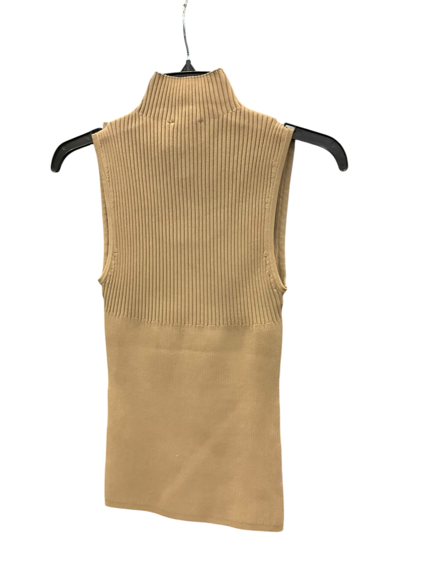 Top Sleeveless By White House Black Market In Brown, Size: M