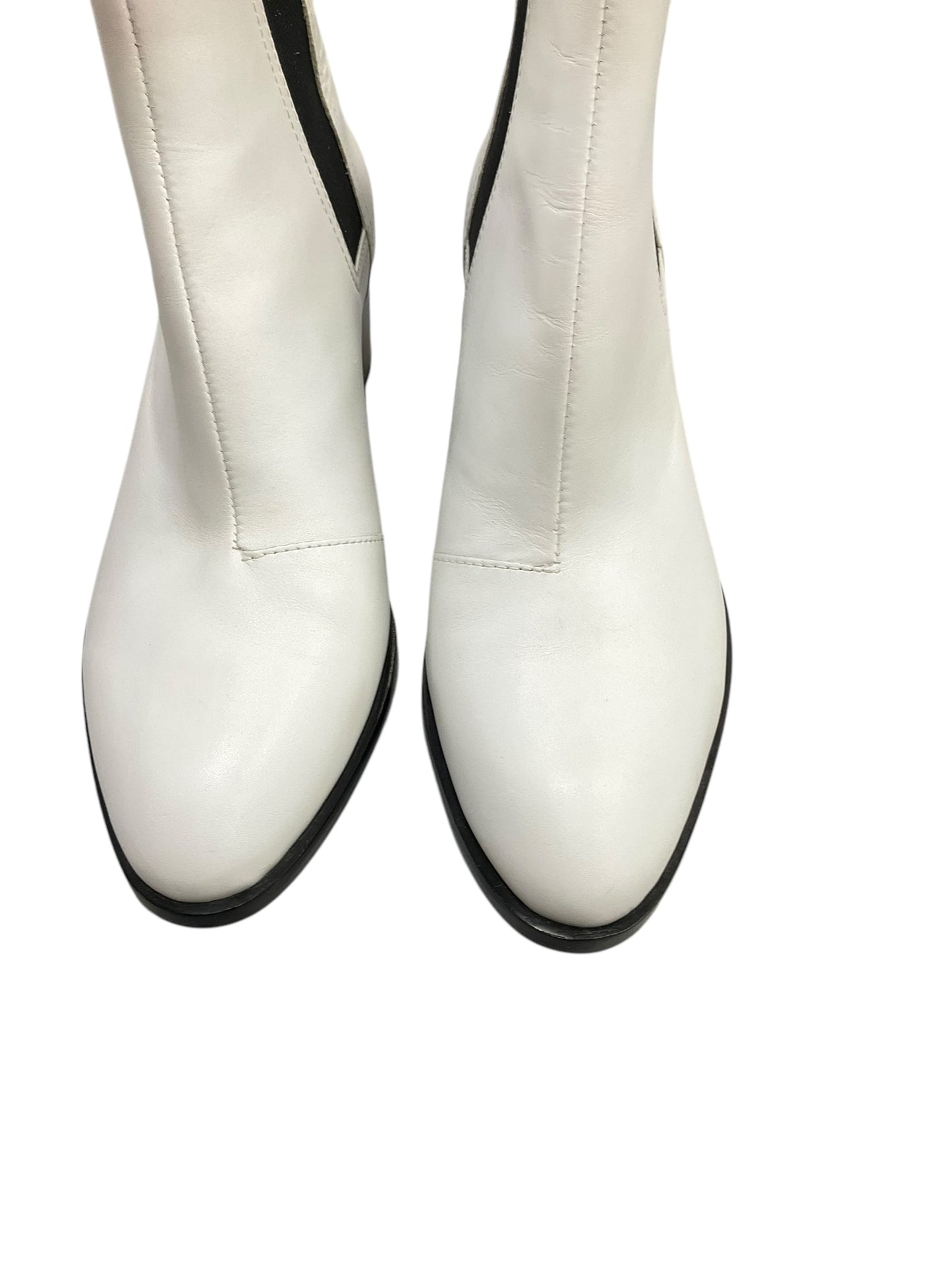 Boots Ankle Heels By Rag And Bone In White, Size: 8.5