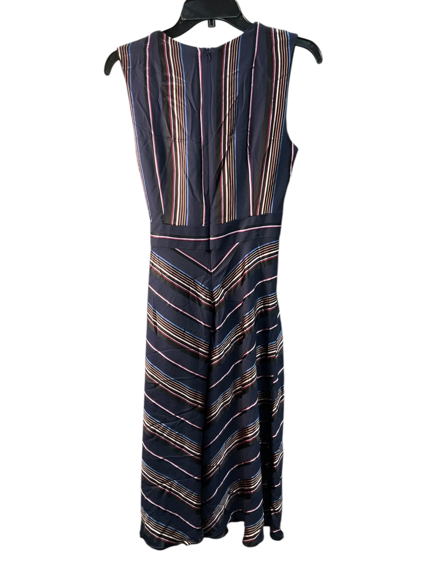 Dress Casual Midi By Karen Millen In Navy, Size: M