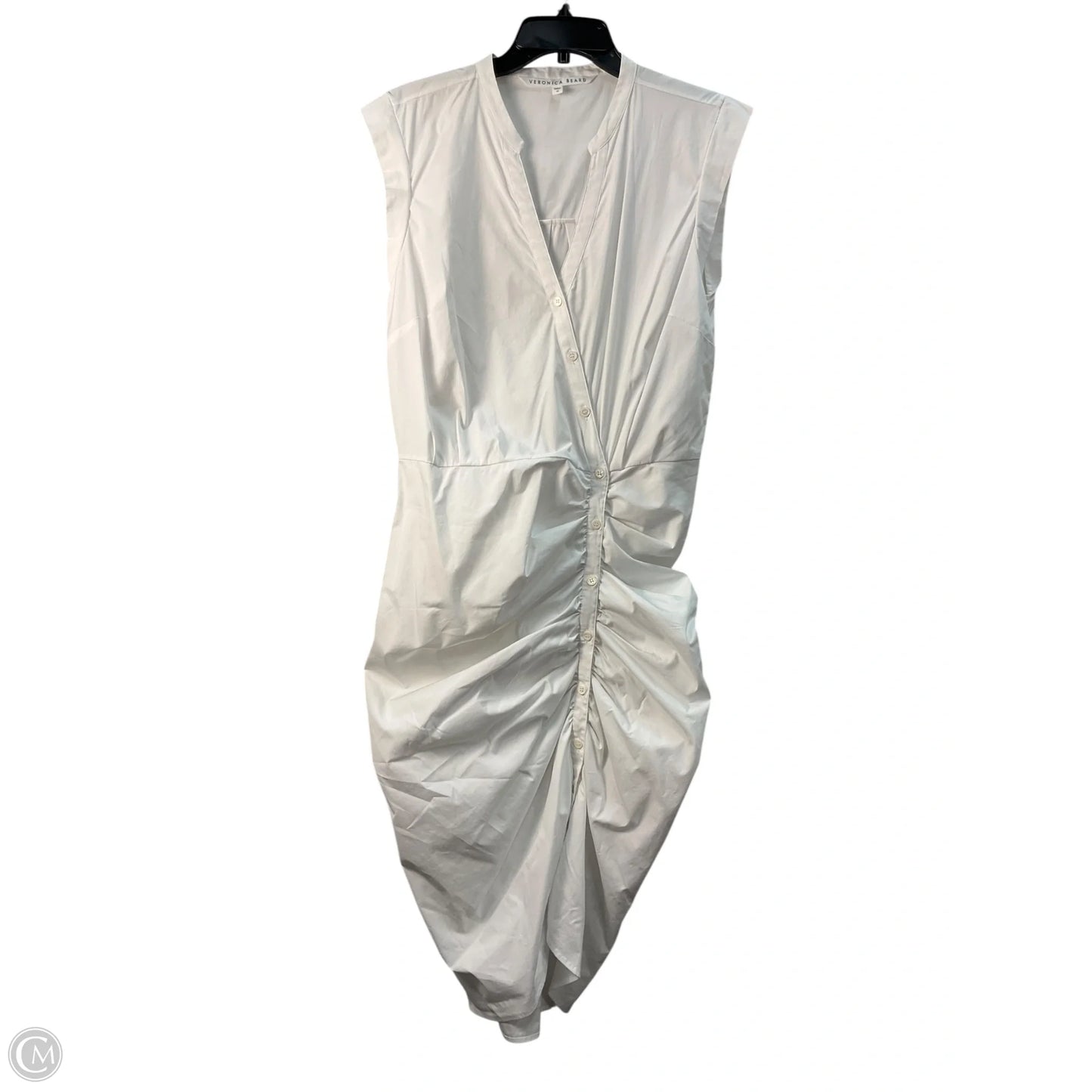 Dress Casual Maxi By Veronica Beard In White, Size: L