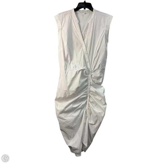 Dress Casual Maxi By Veronica Beard In White, Size: L