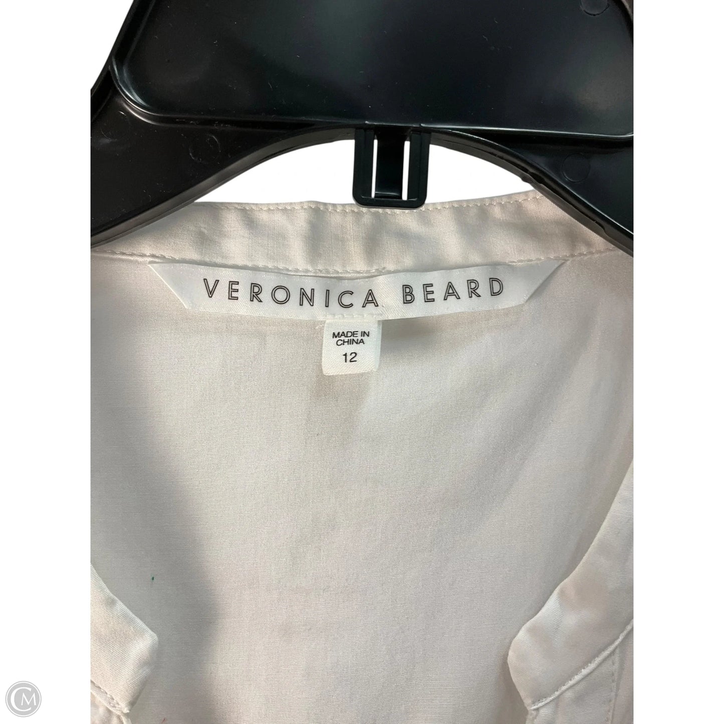 Dress Casual Maxi By Veronica Beard In White, Size: L