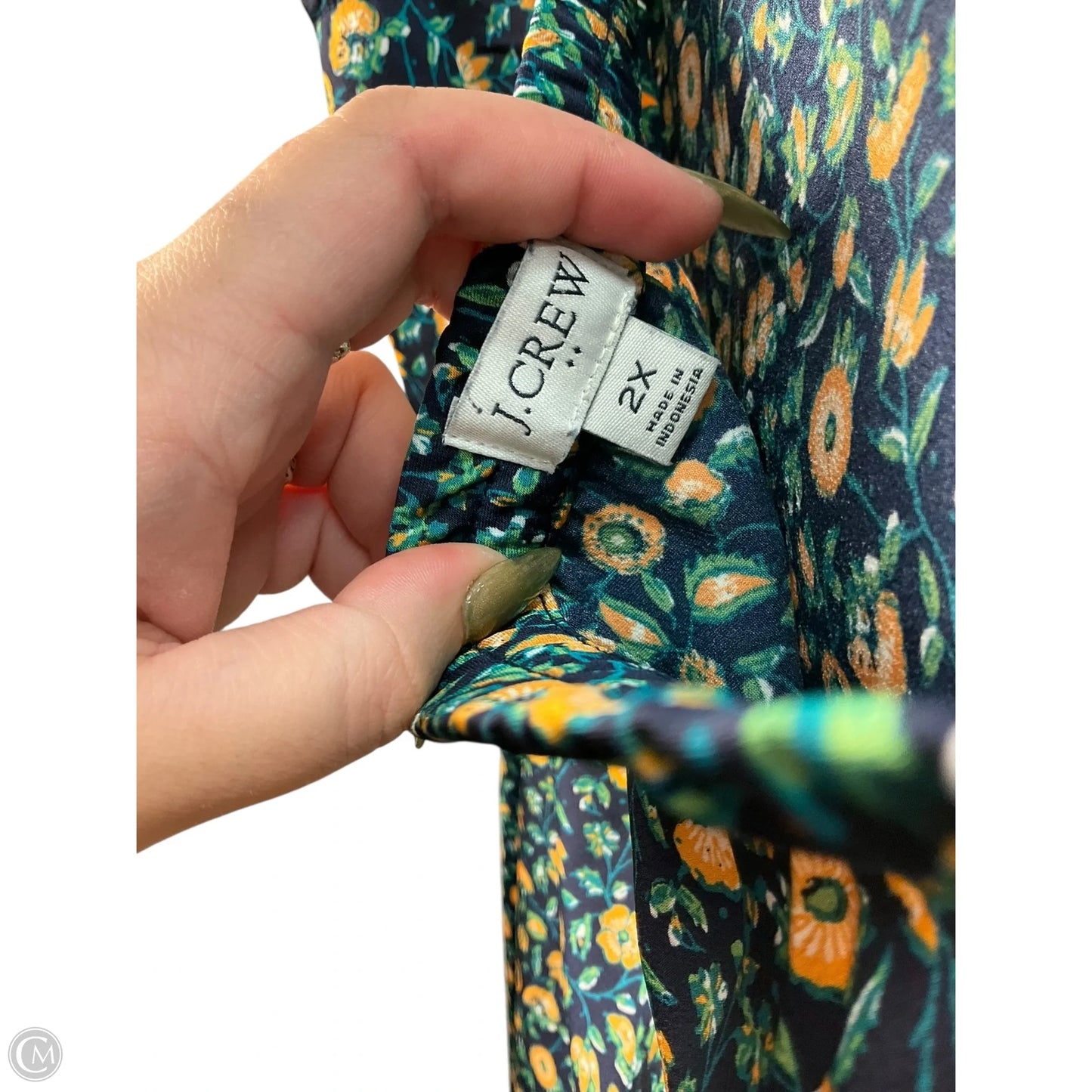 Skirt Maxi By J. Crew In Floral Print, Size: 20