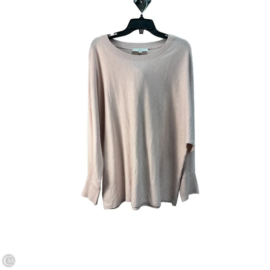 Top Long Sleeve By Loft In Pink, Size: Xl