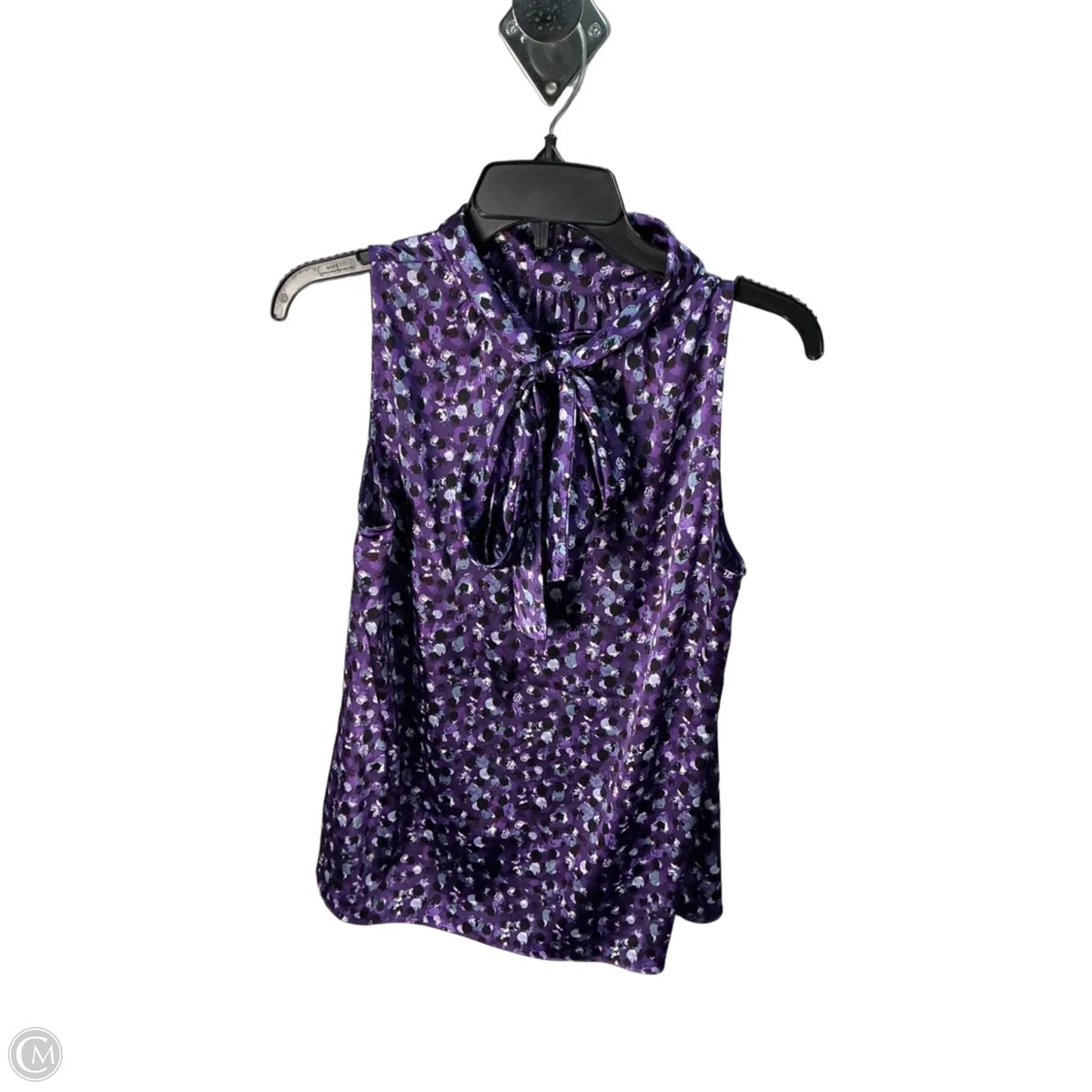 Top Sleeveless By White House Black Market In Purple, Size: Xs