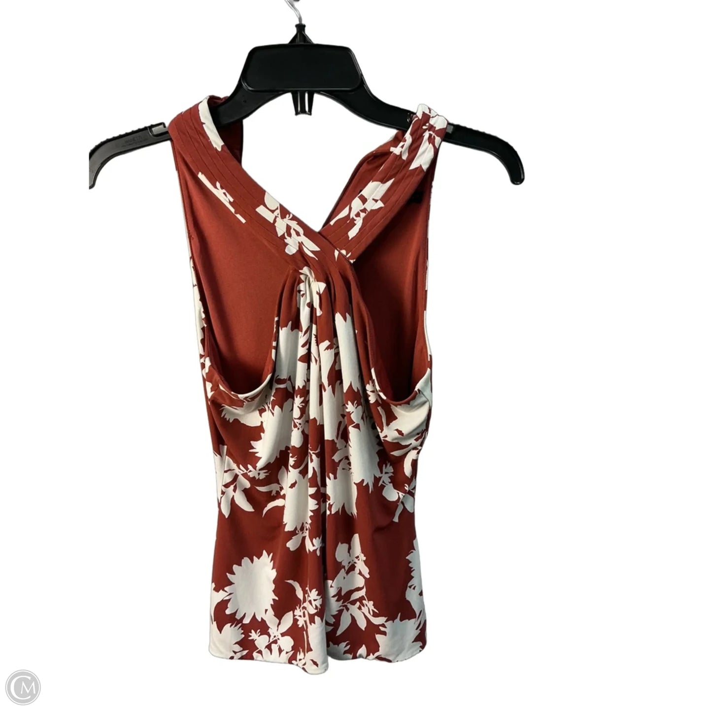 Top Sleeveless By White House Black Market In Orange, Size: Xs