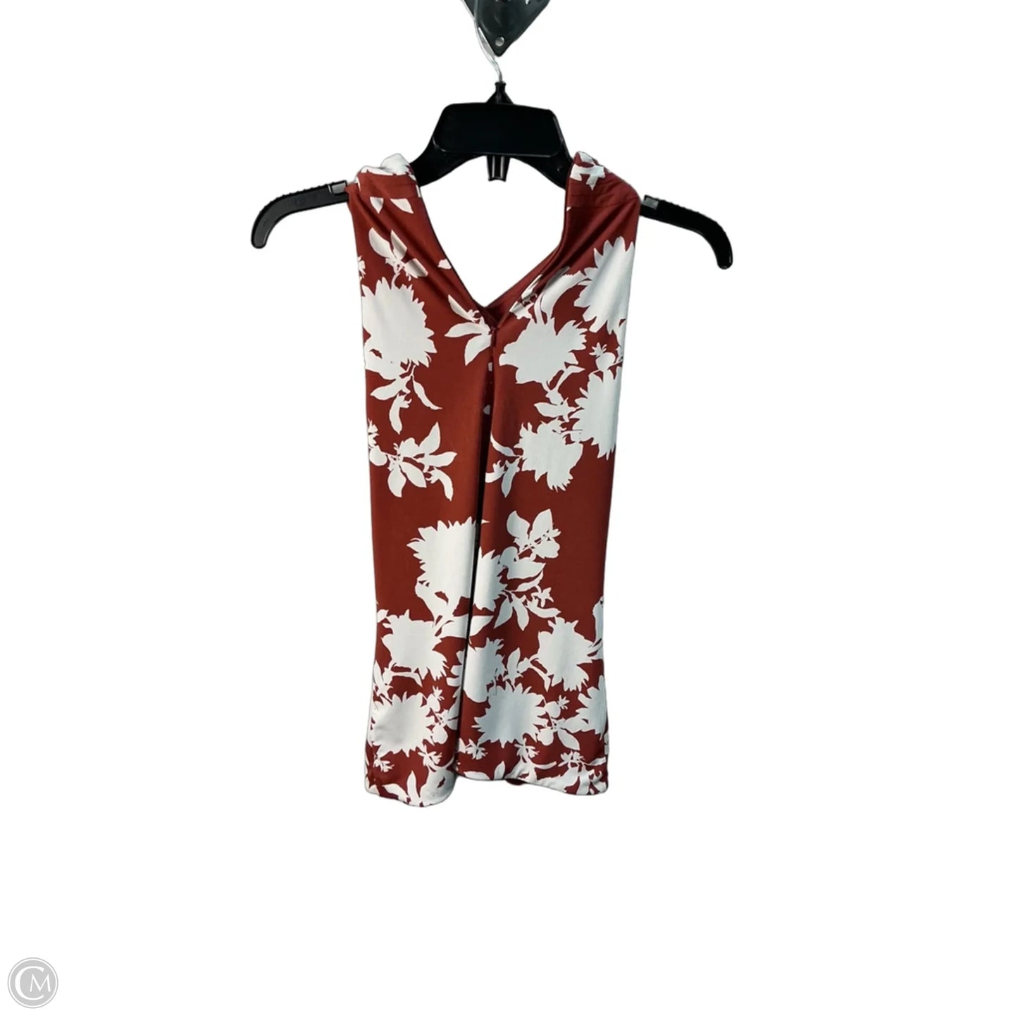 Top Sleeveless By White House Black Market In Orange, Size: Xs