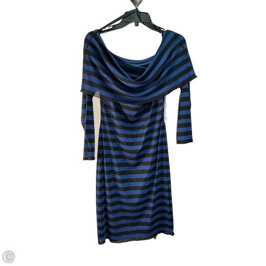 Dress Casual Midi By Good American In Striped Pattern, Size: M