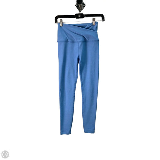 Athletic Leggings Capris By Beyond Yoga In Blue, Size: Xs