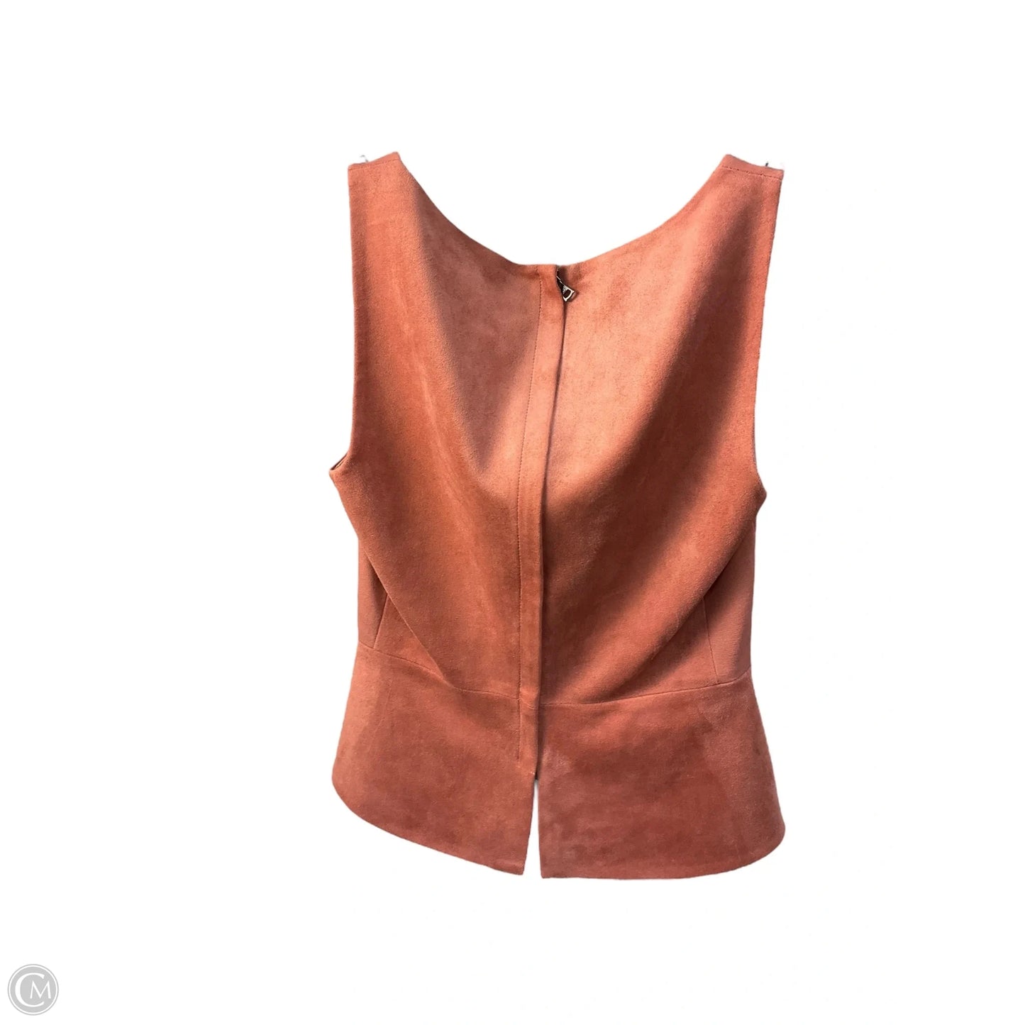 Top Sleeveless By Bcbgmaxazria In Orange, Size: Xxs